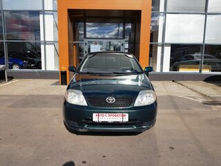 2003 Toyota Corolla IX (E120, E130), зелёный, 369000 рублей, вид 2