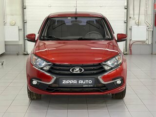 2019 Lada (ВАЗ) Granta I Рестайлинг, красный, 619000 рублей, вид 2