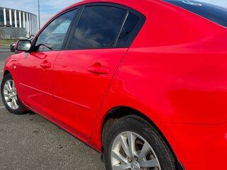 2008 Mazda 3 I (BK) Рестайлинг, красный, 590000 рублей, вид 5