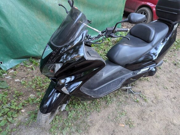 2002 Honda Forza, чёрный, 117000 рублей - вид 4