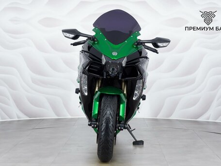 2018 Kawasaki Ninja H2 SX, зелёный, 1450000 рублей, вид 4
