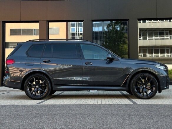 2021 BMW X7 40d I (G07), серый, 7640000 рублей - вид 7