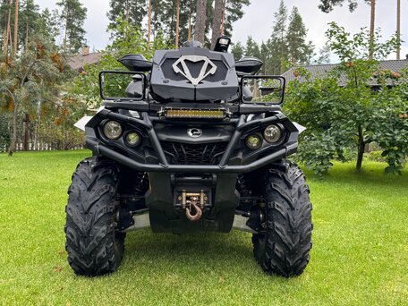 2017 BRP Can-Am Outlander Max XT-P 1000R, чёрный, 1385000 рублей, вид 2