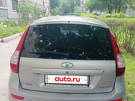 2013 Lada (ВАЗ) Kalina II, серебристый, 405000 рублей, вид 3