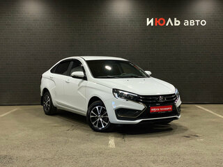 2024 Lada (ВАЗ) Vesta I Рестайлинг (NG), белый, 1300000 рублей, вид 3