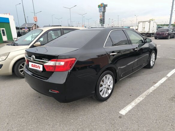 2012 Toyota Camry VII (XV50), чёрный, 1220000 рублей - вид 8