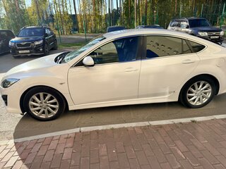 2010 Mazda 6 II (GH) Рестайлинг, белый, 958000 рублей, вид 5