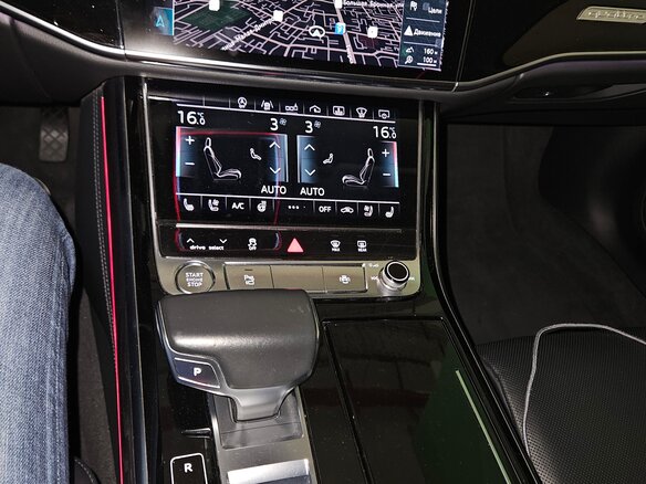 2018 Audi A8 Long 55 TFSI IV (D5), чёрный - вид 7
