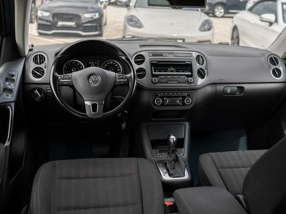 2012 Volkswagen Tiguan I Рестайлинг, синий - вид 5