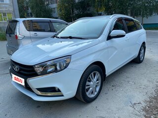 2019 Lada (ВАЗ) Vesta SW I, белый, 915000 рублей, вид 2