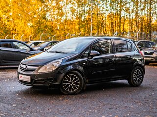 2007 Opel Corsa D, чёрный, 370000 рублей, вид 1