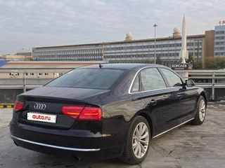2012 Audi A8 Long III (D4), чёрный, 949000 рублей, вид 4