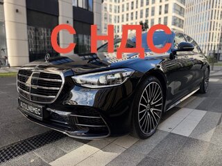 2026 Mercedes-Benz S-Класс 580 Long 4MATIC VII (W223), чёрный, 27200000 рублей, вид 1
