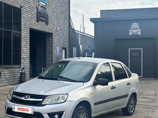 2013 Lada (ВАЗ) Granta I, серебристый, 299000 рублей, вид 1