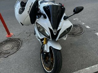 2007 Yamaha YZF-R6, белый, 510000 рублей, вид 3