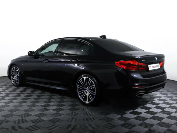 2018 BMW 5 серии 530i xDrive VII (G30/G31/G38), чёрный - вид 6