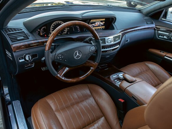 2010 Mercedes-Benz S-Класс 350 V (W221) Рестайлинг, чёрный, 1595000 рублей - вид 13