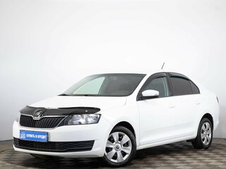 2018 Skoda Rapid I Рестайлинг, белый, 1299000 рублей, вид 3