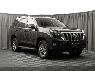 2016 Toyota Land Cruiser Prado 150 Series Рестайлинг 1, чёрный, 3150000 рублей, вид 2