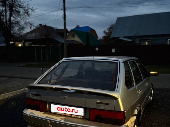 2007 Lada (ВАЗ) 2114, серебристый, 42000 рублей - вид 3