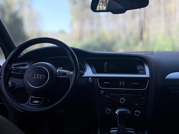 2015 Audi A4 IV (B8) Рестайлинг, чёрный, 2150000 рублей - вид 10