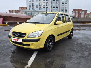 2008 Hyundai Getz I Рестайлинг, жёлтый, 470000 рублей, вид 1