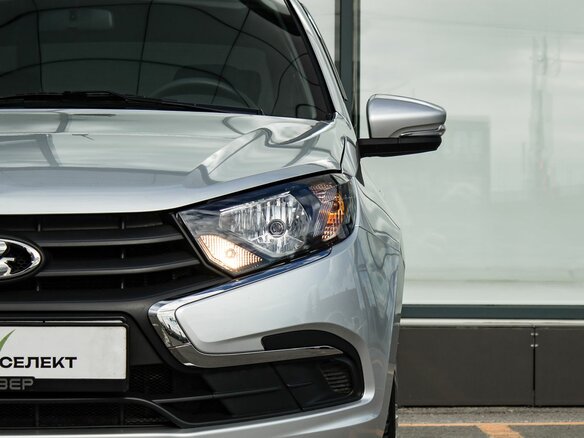 2024 Lada (ВАЗ) Granta I Рестайлинг, серебристый, 700000 рублей - вид 9
