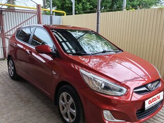 2013 Hyundai Solaris I, красный, 790000 рублей, вид 5