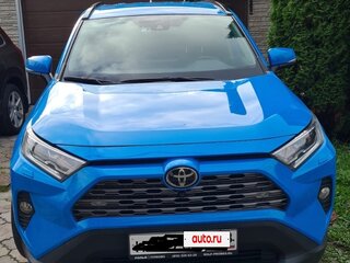2021 Toyota RAV4 V (XA50), синий, 3100000 рублей, вид 4