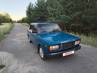 2004 Lada (ВАЗ) 2107, синий, 180000 рублей, вид 3