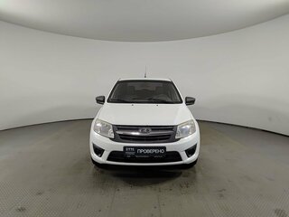 2017 Lada (ВАЗ) Granta I, белый, 405000 рублей, вид 2