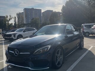 2017 Mercedes-Benz C-Класс 180 9G-TRONIC IV (W205), синий, 1950000 рублей, вид 1