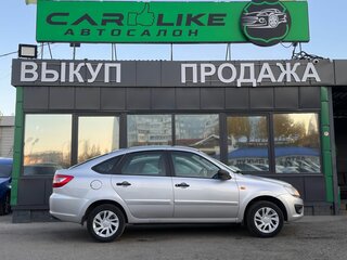 2015 Lada (ВАЗ) Granta I, серебристый, 499000 рублей, вид 3