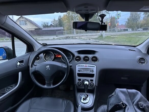 2012 Peugeot 408 I, чёрный, 990000 рублей - вид 9