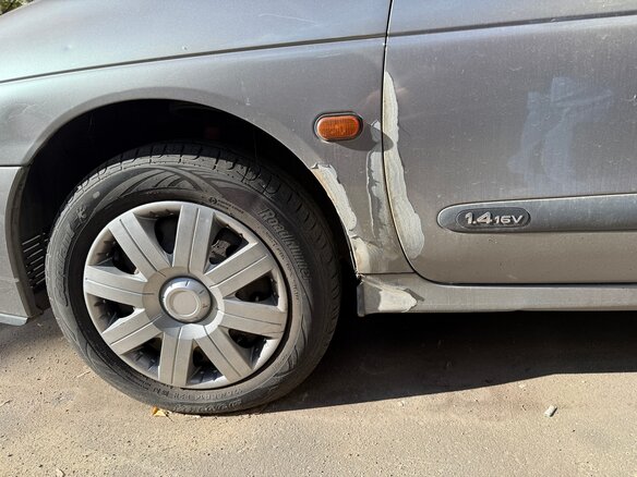 2002 Renault Megane I Рестайлинг, серый, 220000 рублей - вид 6