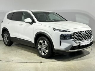 2020 Hyundai Santa Fe IV, белый, 3400000 рублей, вид 4