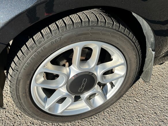 2014 Fiat 500 II, чёрный - вид 8