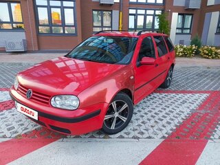 2001 Volkswagen Golf IV, красный, 243000 рублей, вид 1