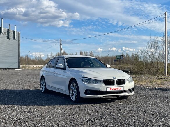 2015 BMW 3 серии 320i VI (F3x) Рестайлинг, белый - вид 3