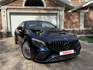 2015 Mercedes-Benz S-Класс 500 VI (W222, C217), синий, 7100000 рублей, вид 1