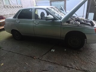 2002 Lada (ВАЗ) 2110, серебристый, 180000 рублей, вид 4