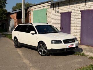 2002 Audi A6 II (C5) Рестайлинг, белый, 465000 рублей, вид 1