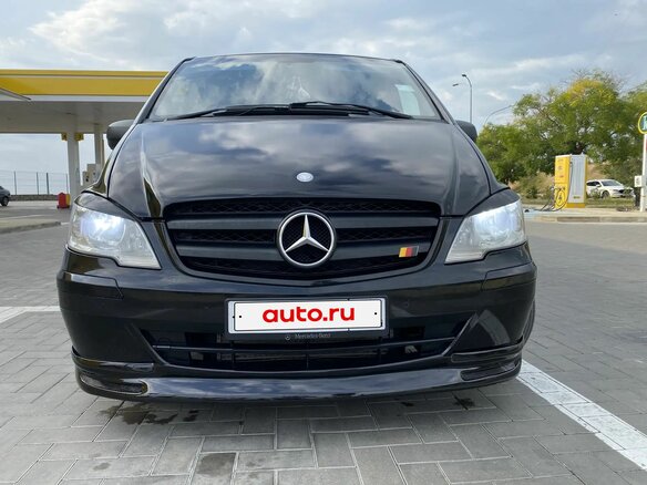 2013 Mercedes-Benz Vito 113 CDI L1 II (W639) Рестайлинг, чёрный, 2050000 рублей - вид 2