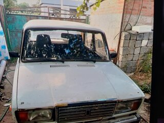 1999 Lada (ВАЗ) 2107, белый, 120000 рублей, вид 1