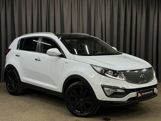 2013 Kia Sportage III, белый, 1229777 рублей, вид 4