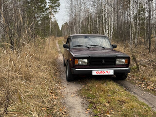 2006 Lada (ВАЗ) 2107, пурпурный, 140000 рублей, вид 4