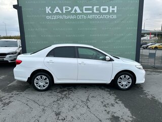 2012 Toyota Corolla X (E140, E150) Рестайлинг, белый, 1040000 рублей, вид 4