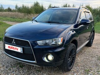 2010 Mitsubishi Outlander II Рестайлинг, синий, 885000 рублей, вид 1