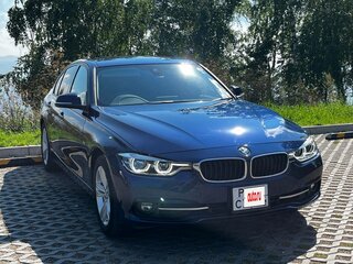 2017 BMW 3 серии 318i VI (F3x) Рестайлинг, синий, 1950000 рублей, вид 2
