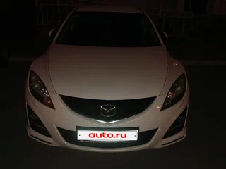 2010 Mazda 6 II (GH) Рестайлинг, белый, 958000 рублей, вид 1